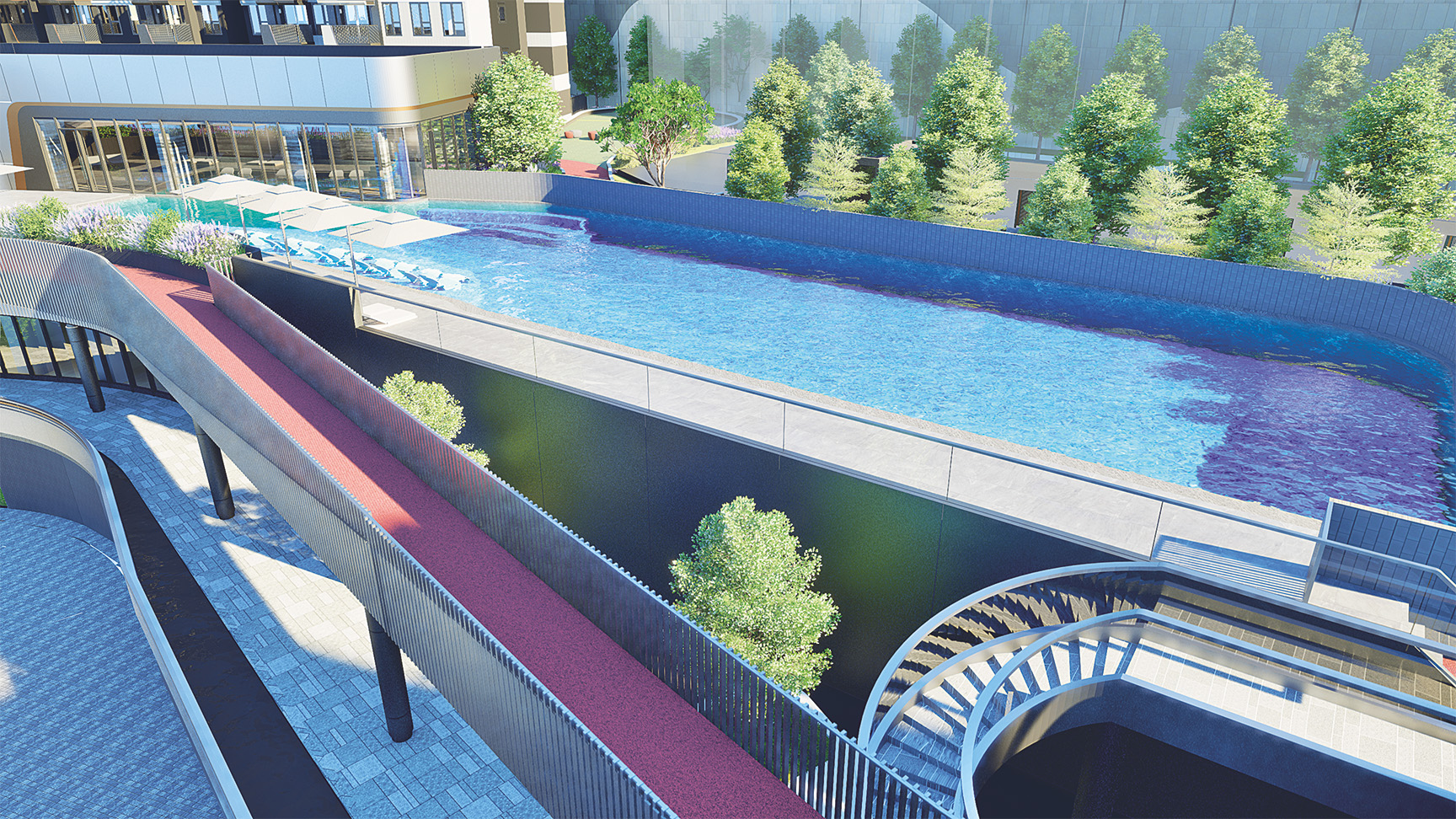 Clubhouse rendering&sup5;