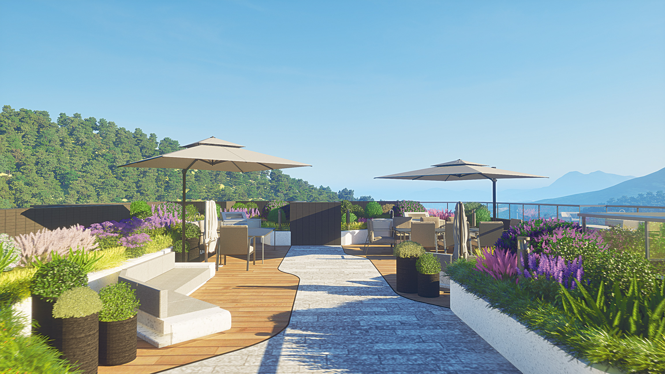 Clubhouse rendering&sup4;