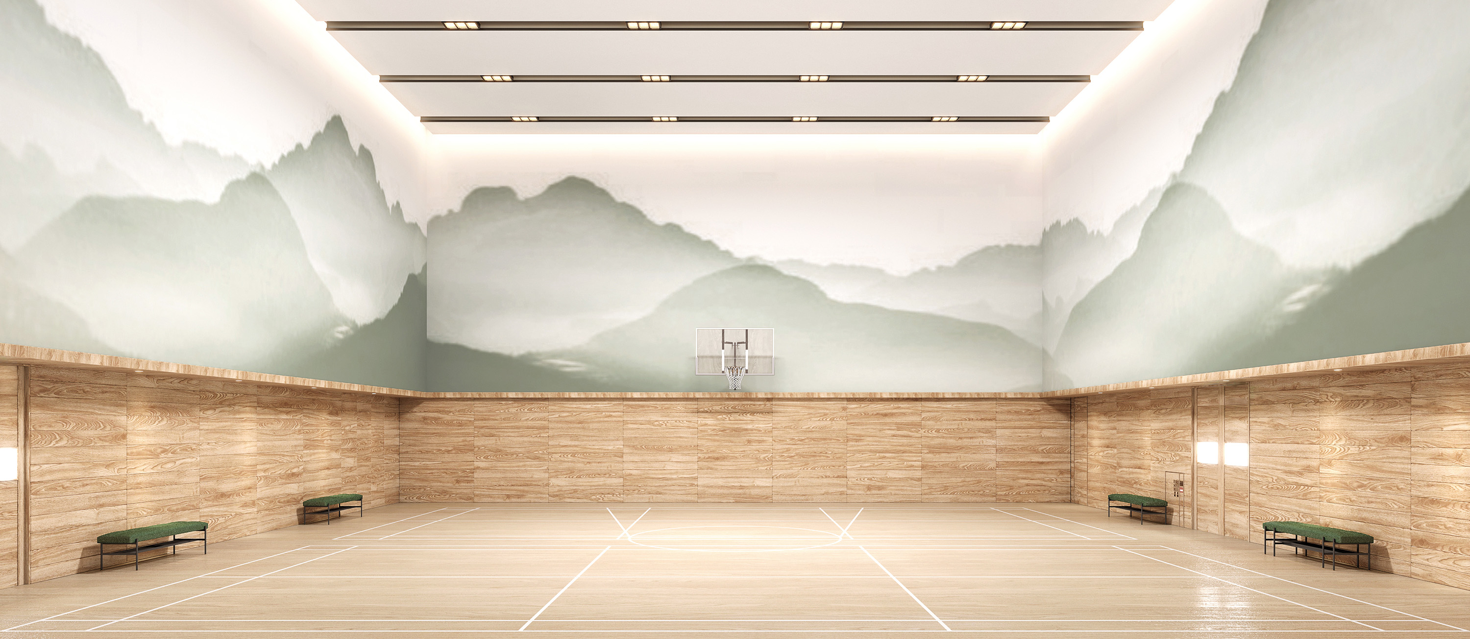 Clubhouse rendering¹
