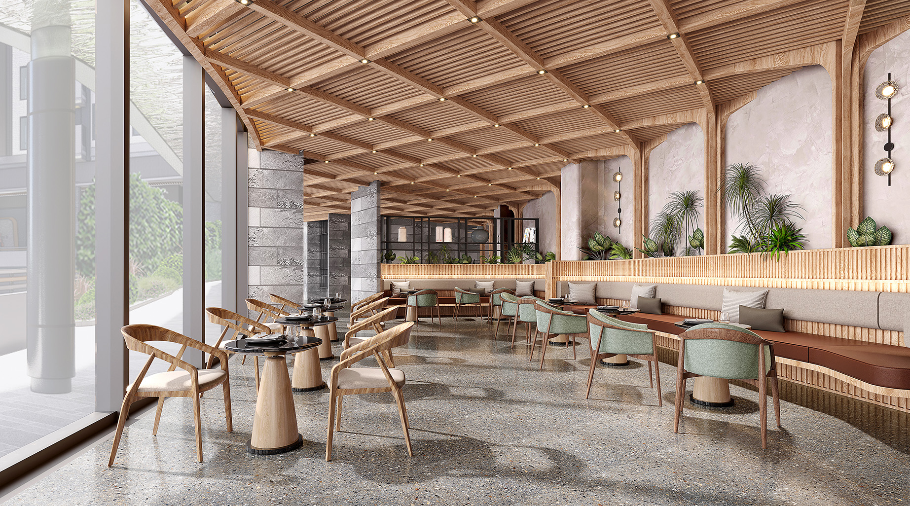 Clubhouse rendering¹